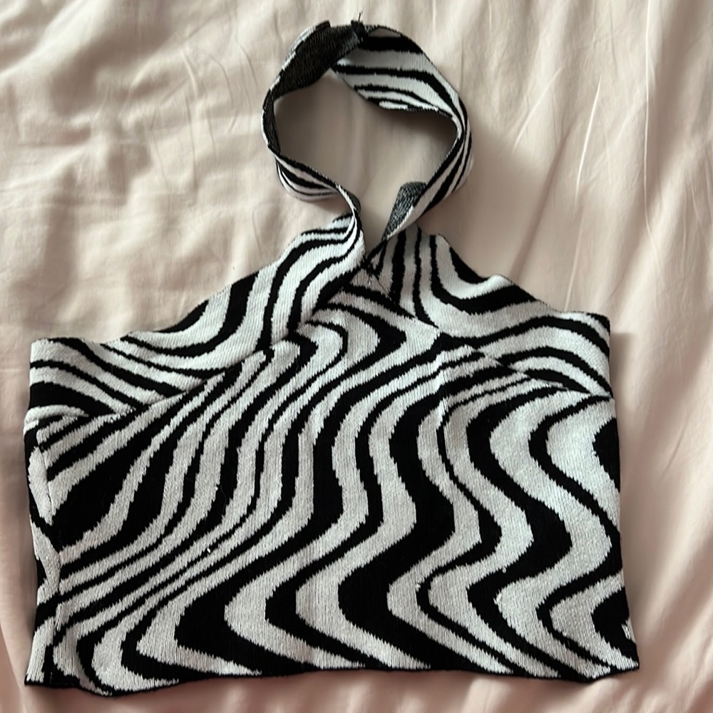 hazel boutique halter top